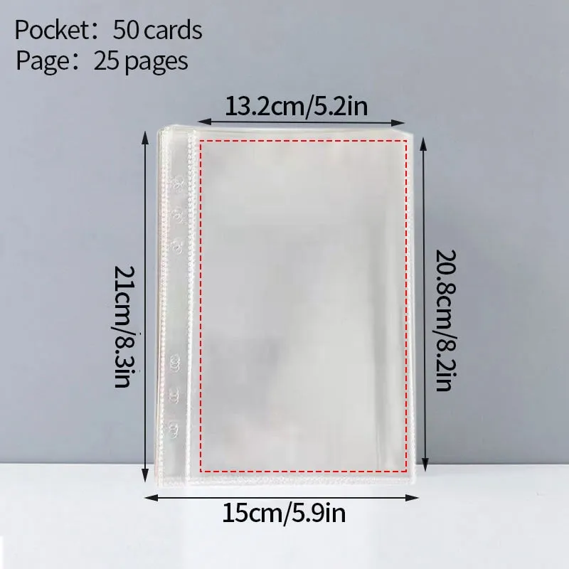 Kpop Idol A5 Photo card Binder Cover Photo Album Collection Book