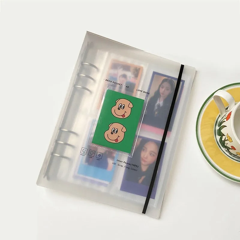 Kpop Idol A5 Photo card Binder Cover Photo Album Collection Book