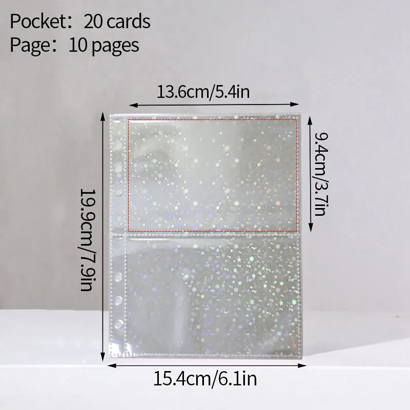 Kpop Idol A5 Photo card Binder Cover Photo Album Collection Book