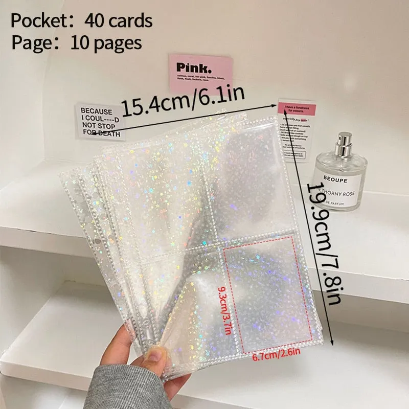 Kpop Idol A5 Photo card Binder Cover Photo Album Collection Book