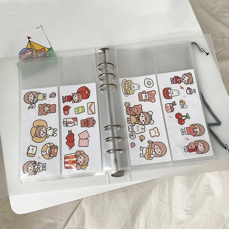 Kpop Idol A5 Photo card Binder Cover Photo Album Collection Book