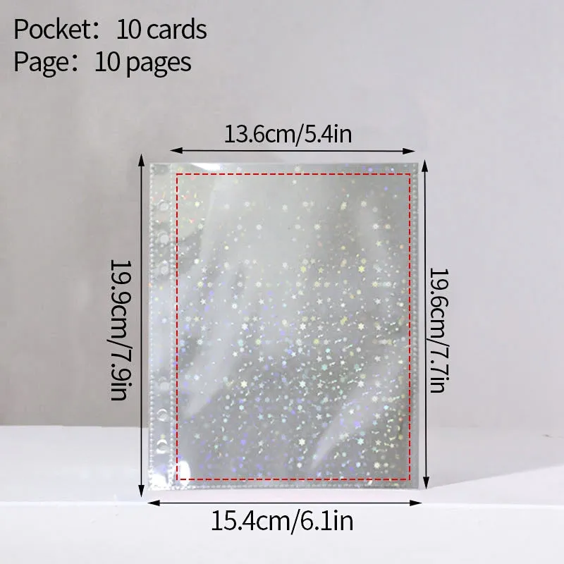 Kpop Idol A5 Photo card Binder Cover Photo Album Collection Book