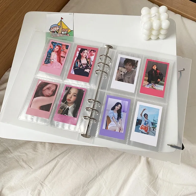 Kpop Idol A5 Photo card Binder Cover Photo Album Collection Book