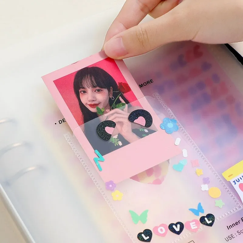 Kpop Idol A5 Photo card Binder Cover Photo Album Collection Book