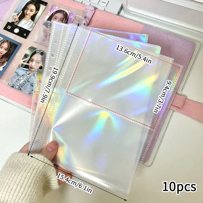 Kpop Idol A5 Photo card Binder Cover Photo Album Collection Book