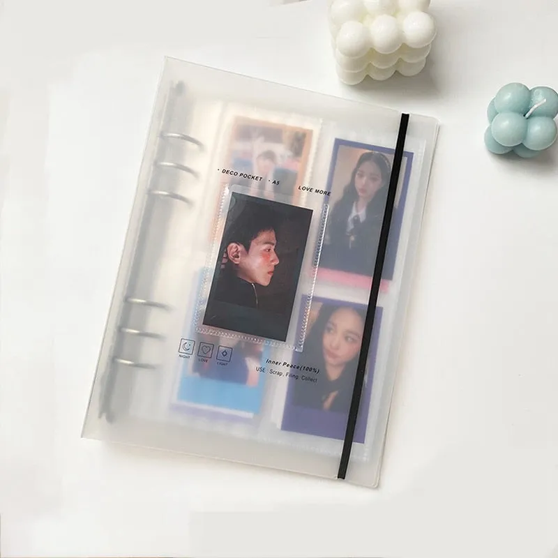 Kpop Idol A5 Photo card Binder Cover Photo Album Collection Book