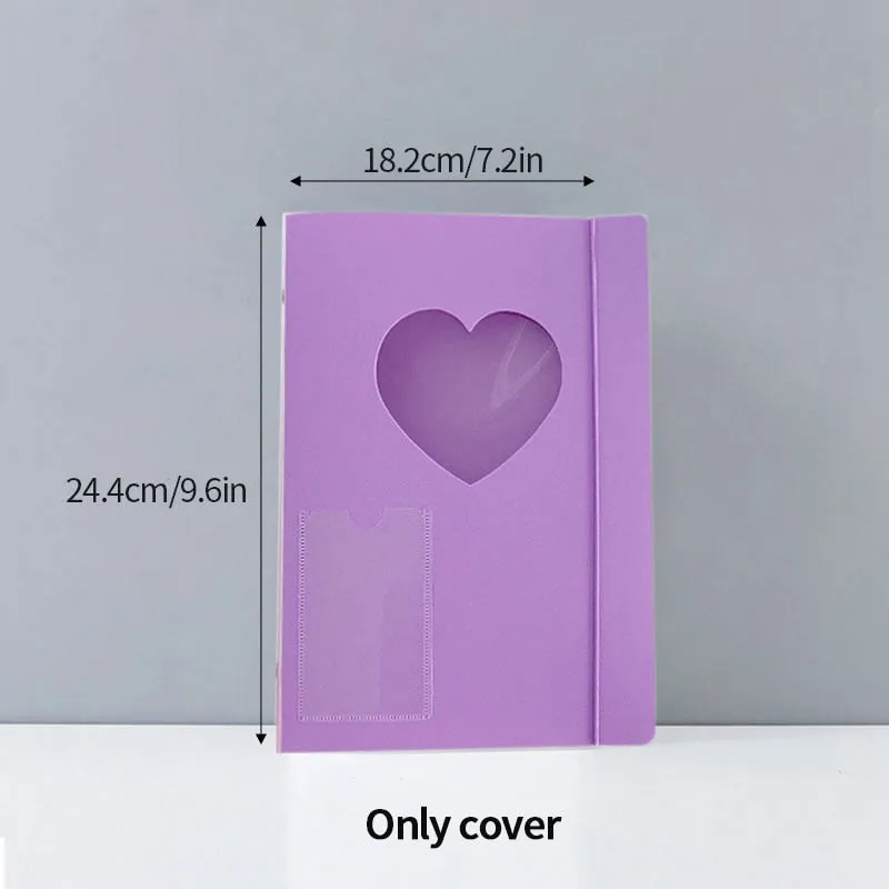 Kpop Idol A5 Photo card Binder Cover Photo Album Collection Book