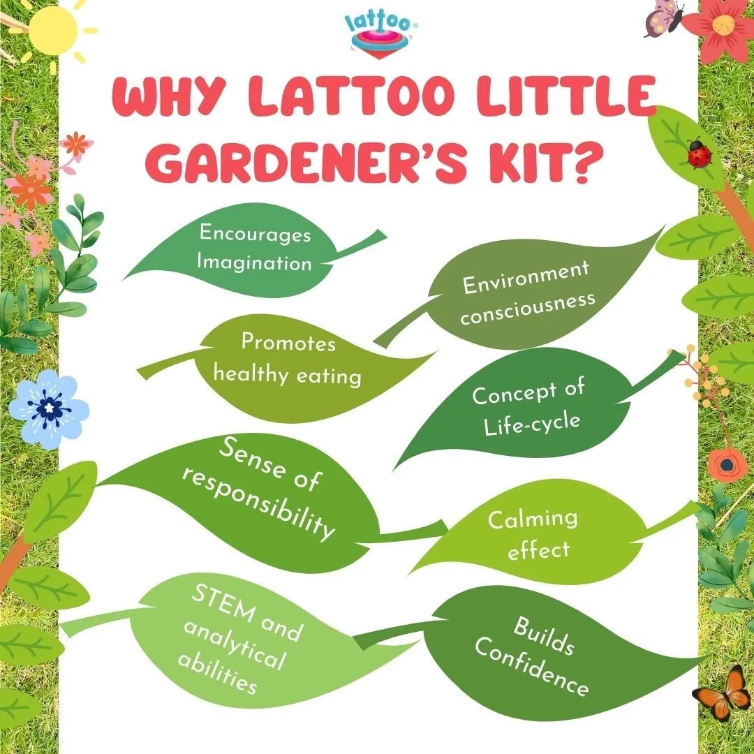 LattooLand Little Gardener's Kit/ Sand Toys Kit