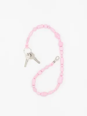 LONG KEYHOLDER - BUNTER MIX - PASTEL ROSE
