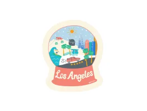 Los Angeles Sticker - Snowglobe