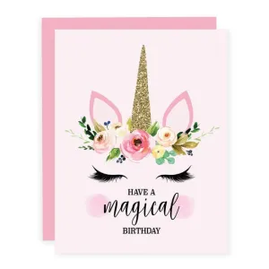 Magical Birthday Unicorn | Greeting Card