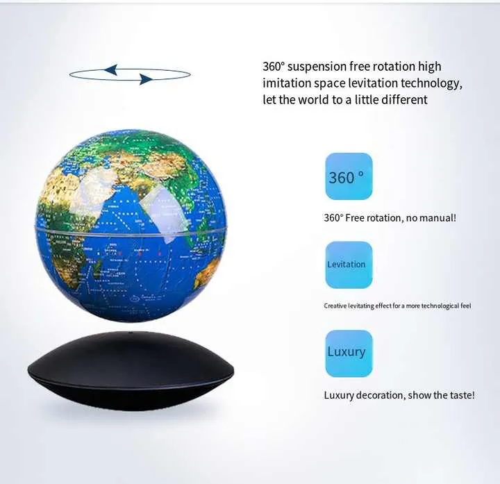 Maglev Globe Home -كرة مغناطيسية إبداعية