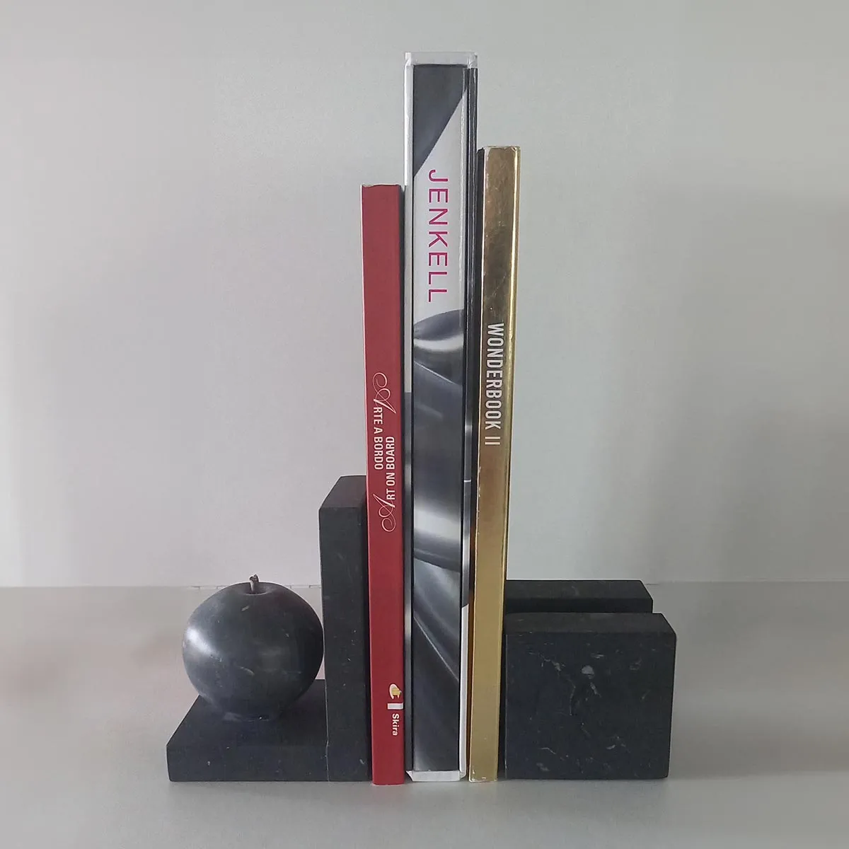 Marble Apple - Marble book holders