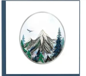 Mountain Landscape Card