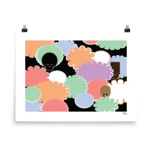 Muppet Cruising 18x24 w/o Frame