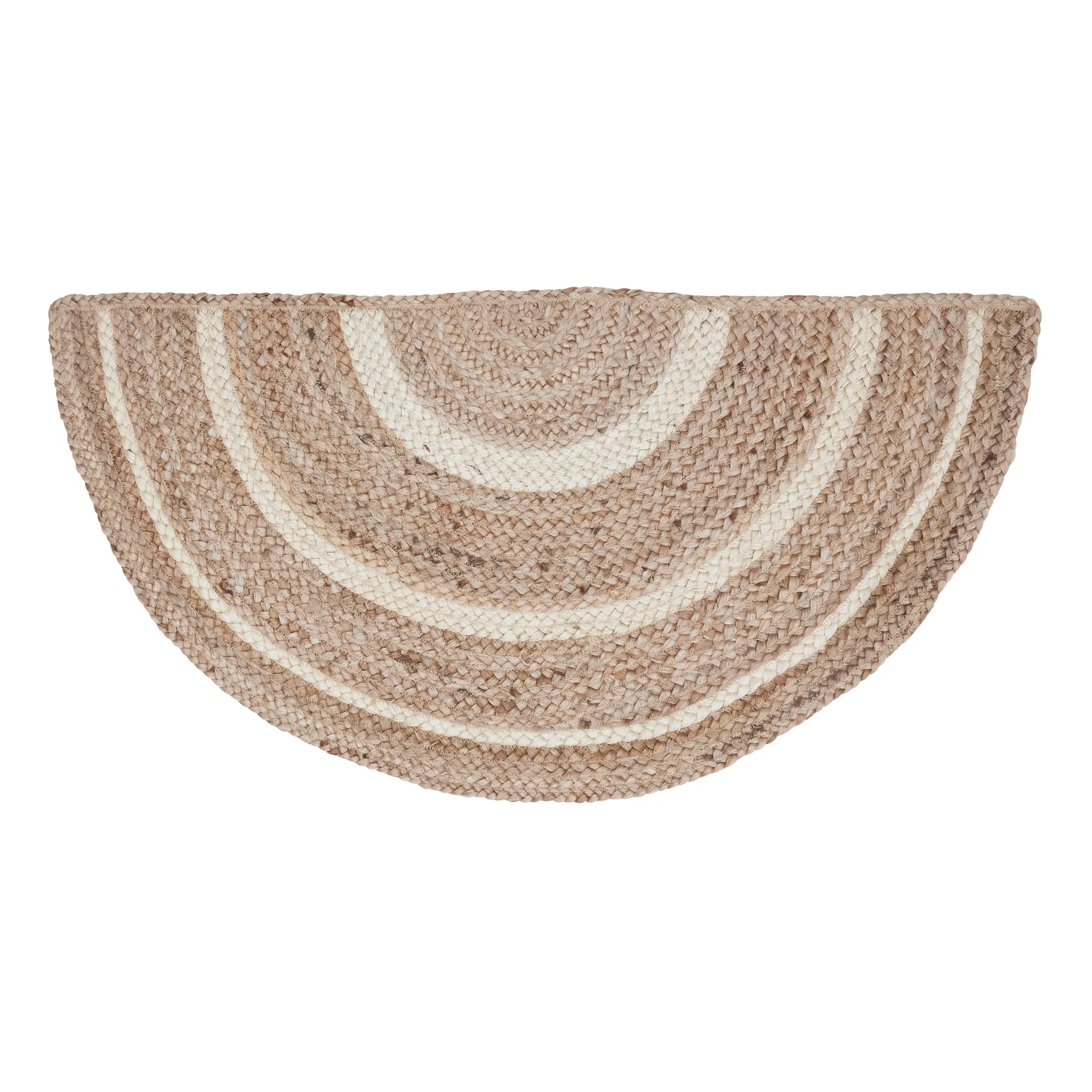 Natural & Creme Jute Rug