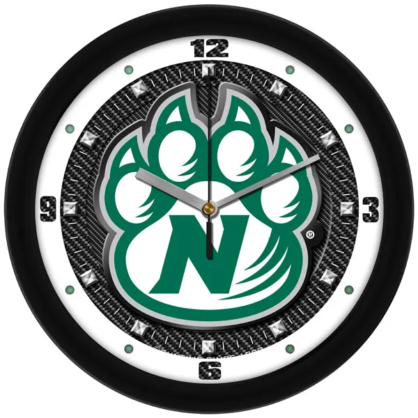 Northwest Missouri State Wall Clock - Carbon Fiber Textured