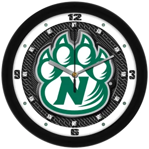 Northwest Missouri State Wall Clock - Carbon Fiber Textured