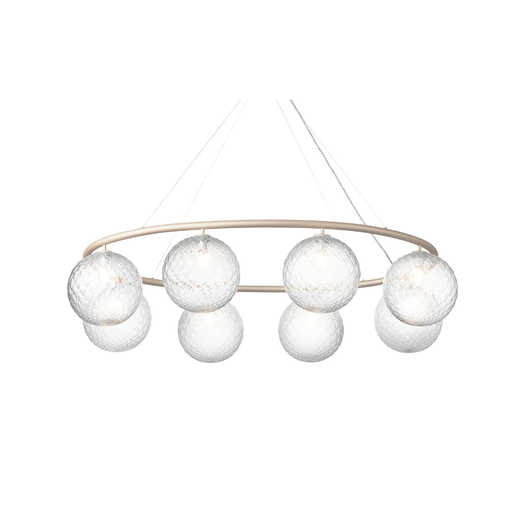 Nuura Miira 8 Oval Chandelier