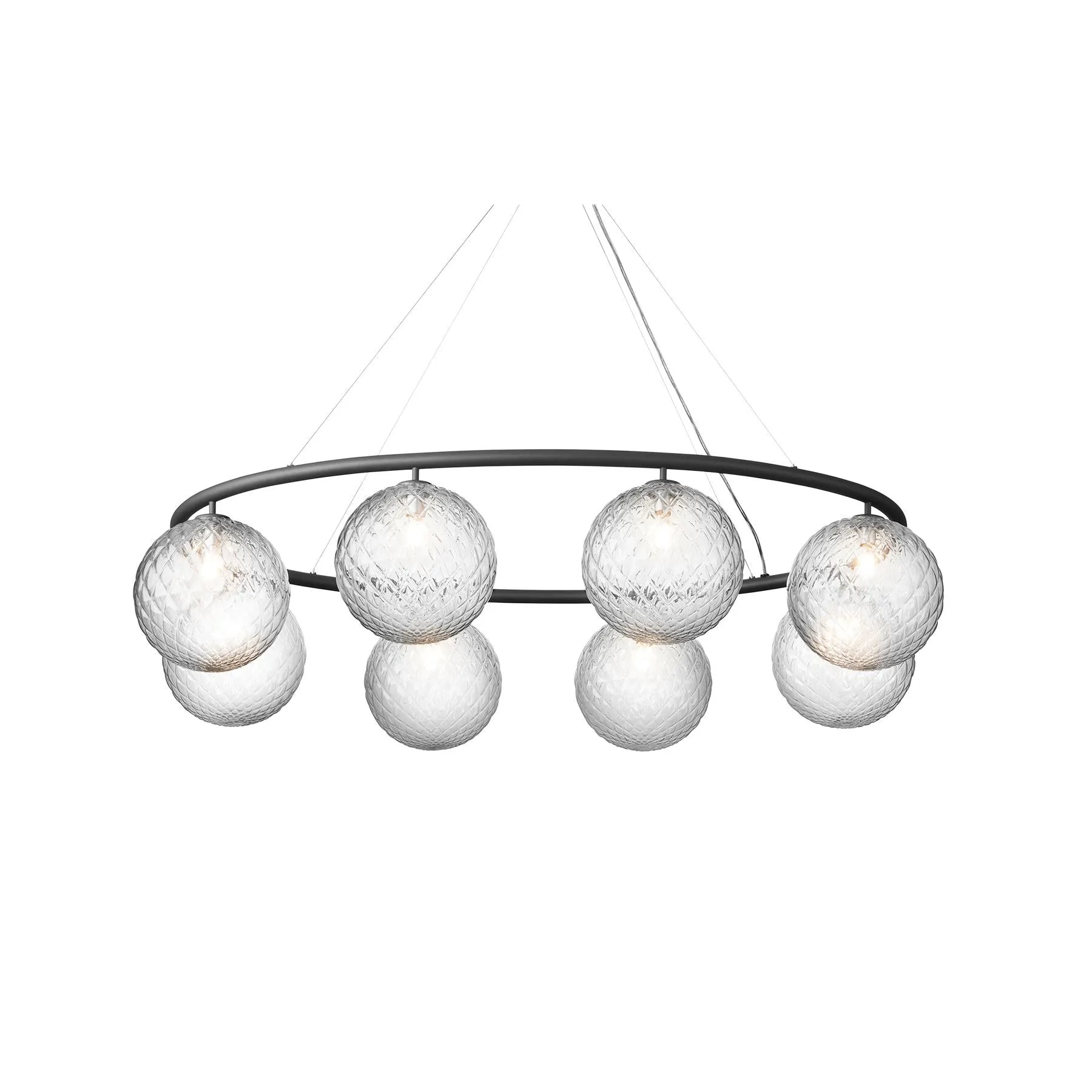 Nuura Miira 8 Oval Chandelier