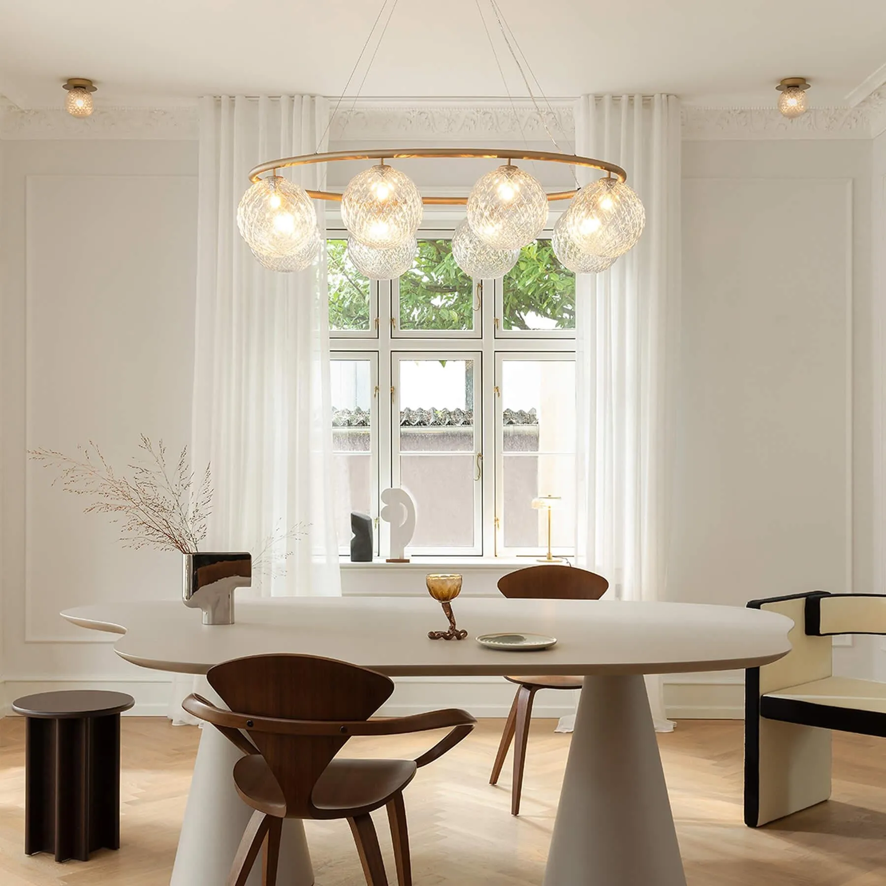 Nuura Miira 8 Oval Chandelier