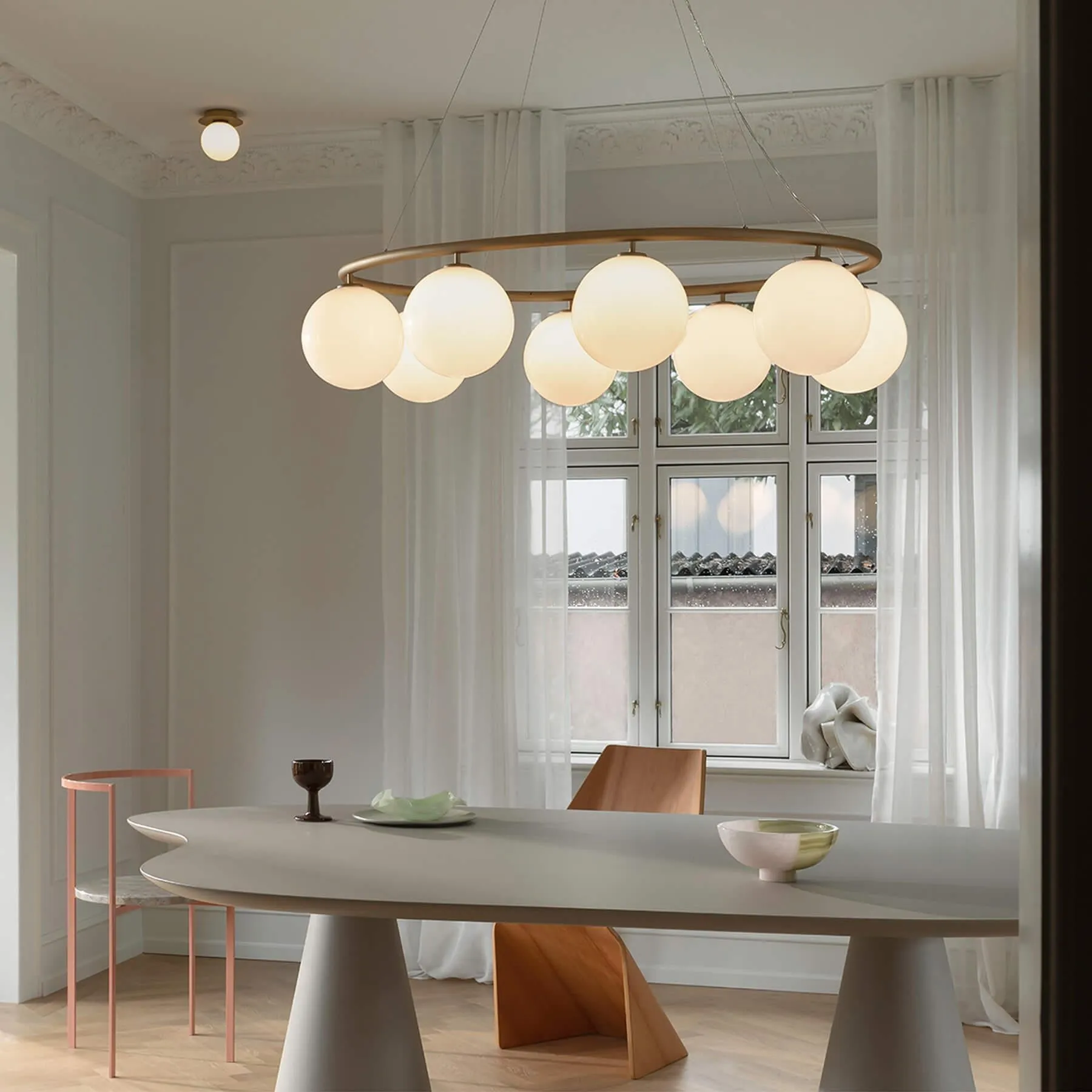 Nuura Miira 8 Oval Chandelier