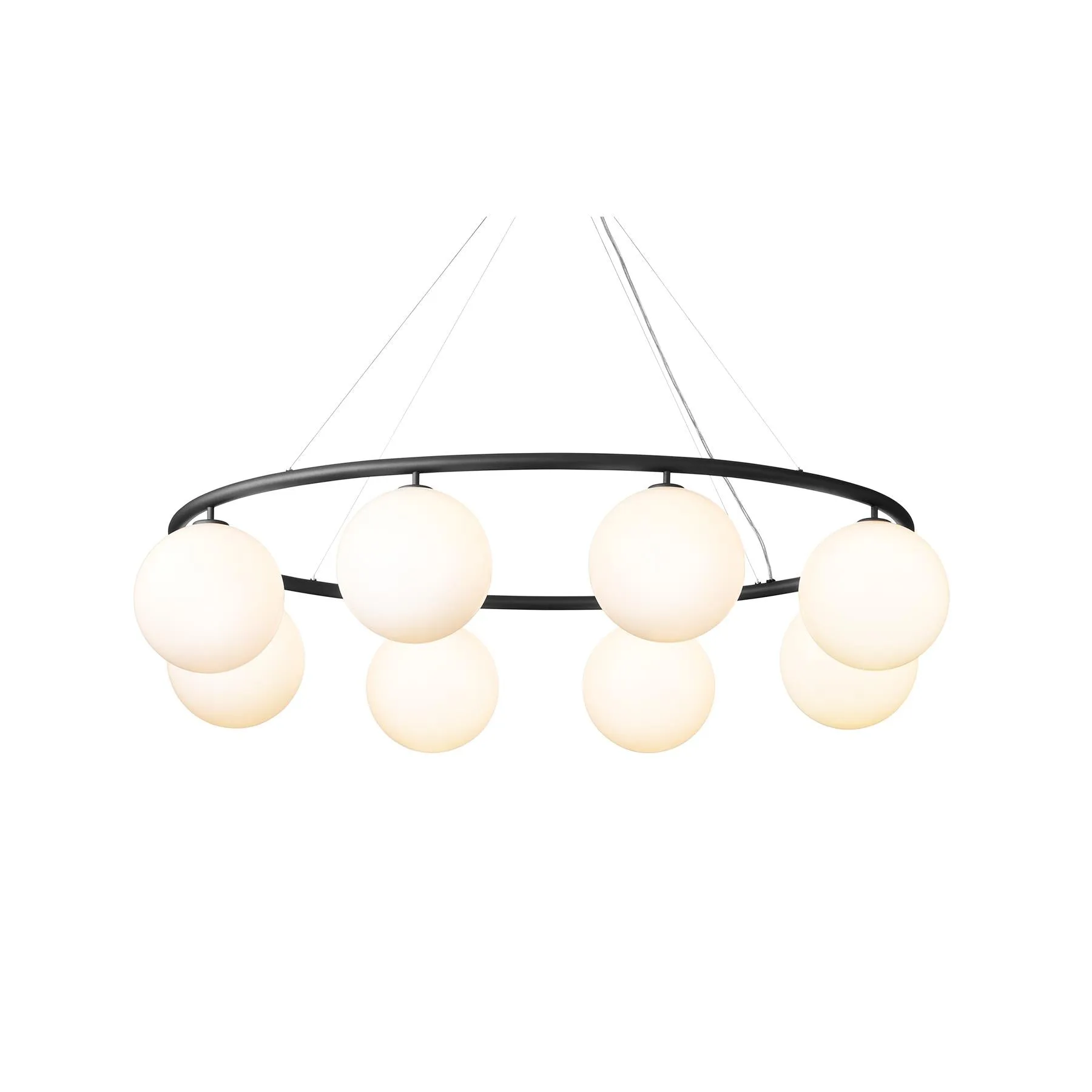 Nuura Miira 8 Oval Chandelier