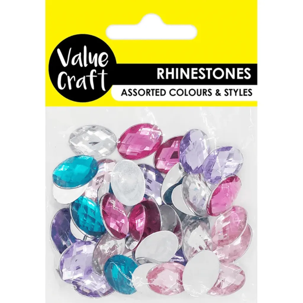 Oval Rhinestones
