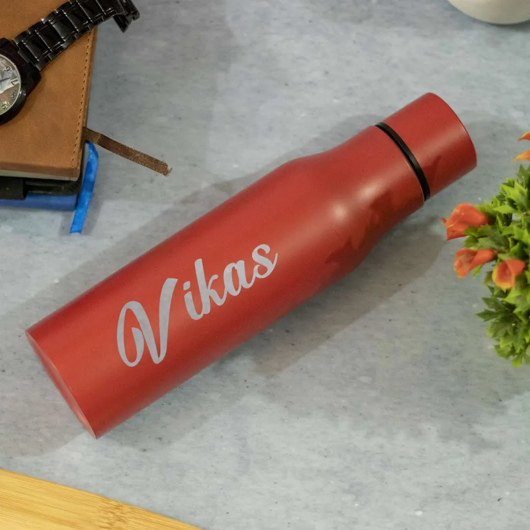 Personalized Stainless Steel Fridge Water Bottle 500ml
