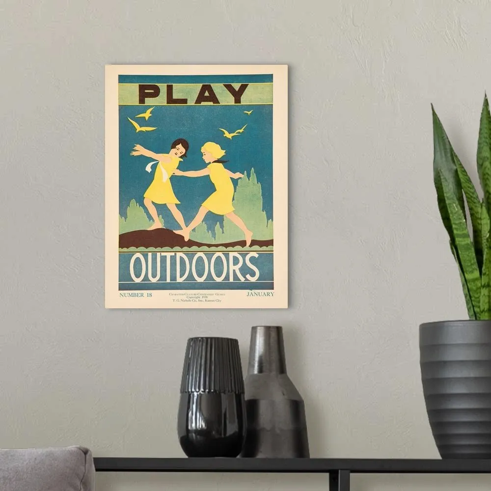 Play Outdoors, Citizenship Poster