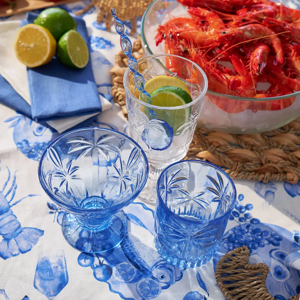 Pot Holder - Linen - Seafood Blue