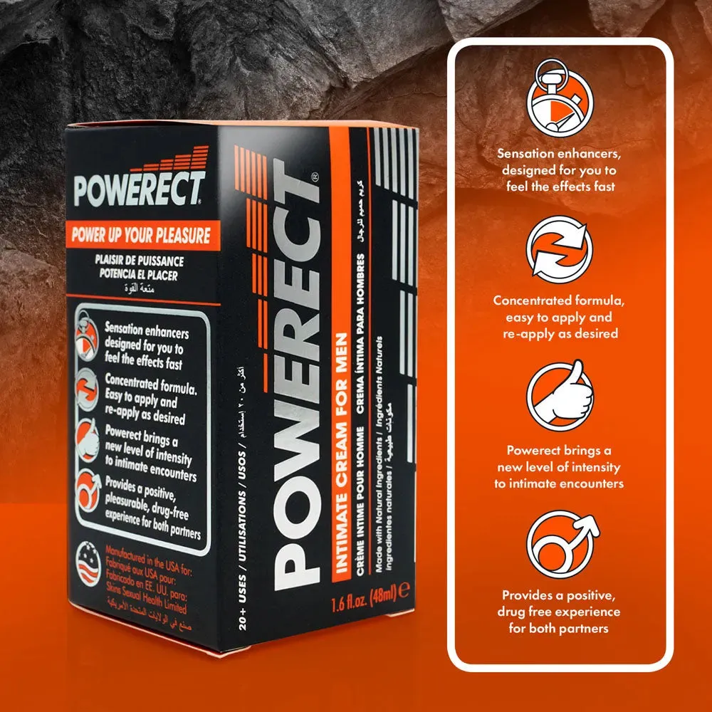 Powerect Intimate Cream - Enhancer Cream for Men - 48 ml Tube