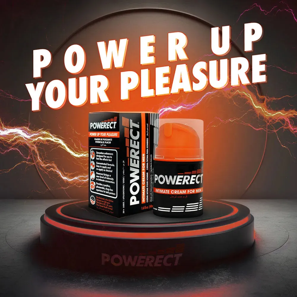 Powerect Intimate Cream - Enhancer Cream for Men - 48 ml Tube