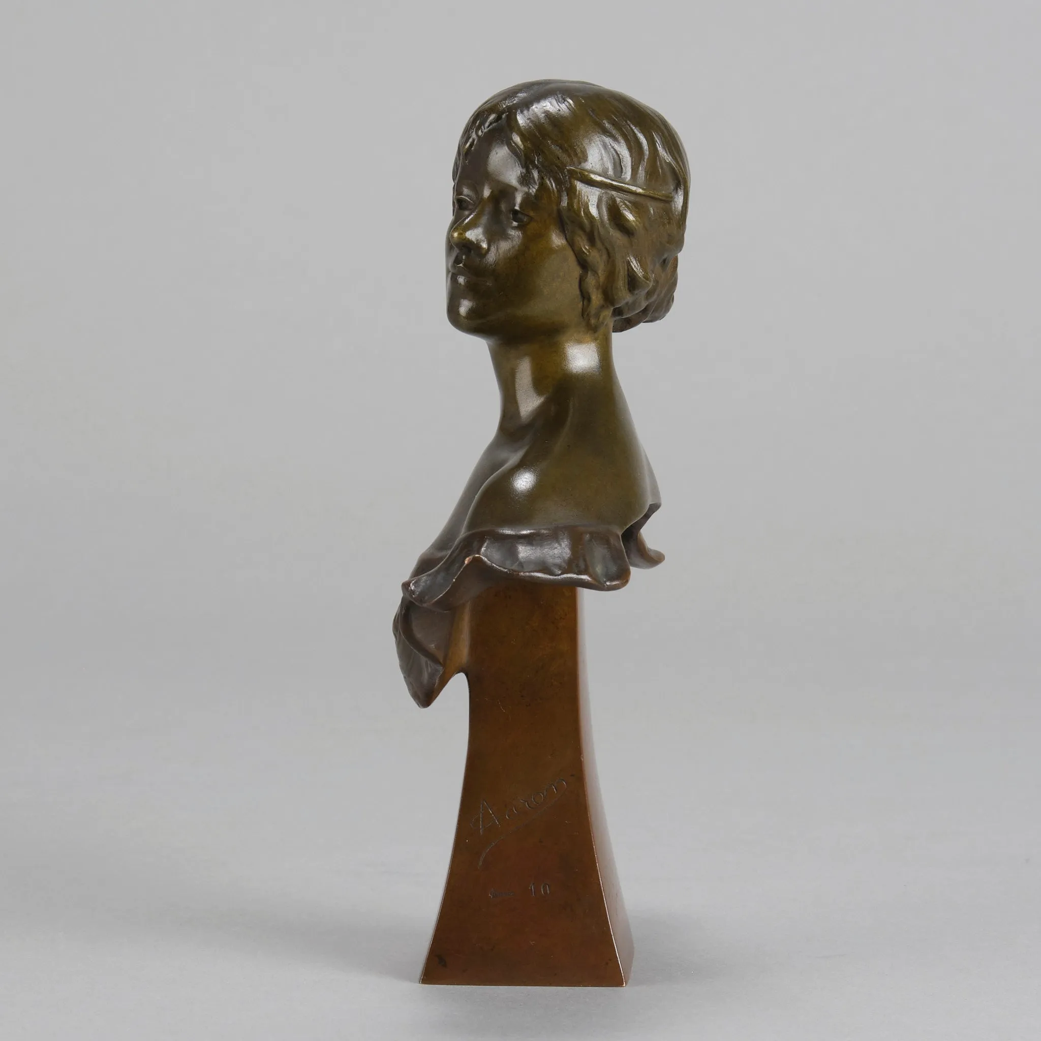 "Art Nouveau Bust" by Alexandre Caron