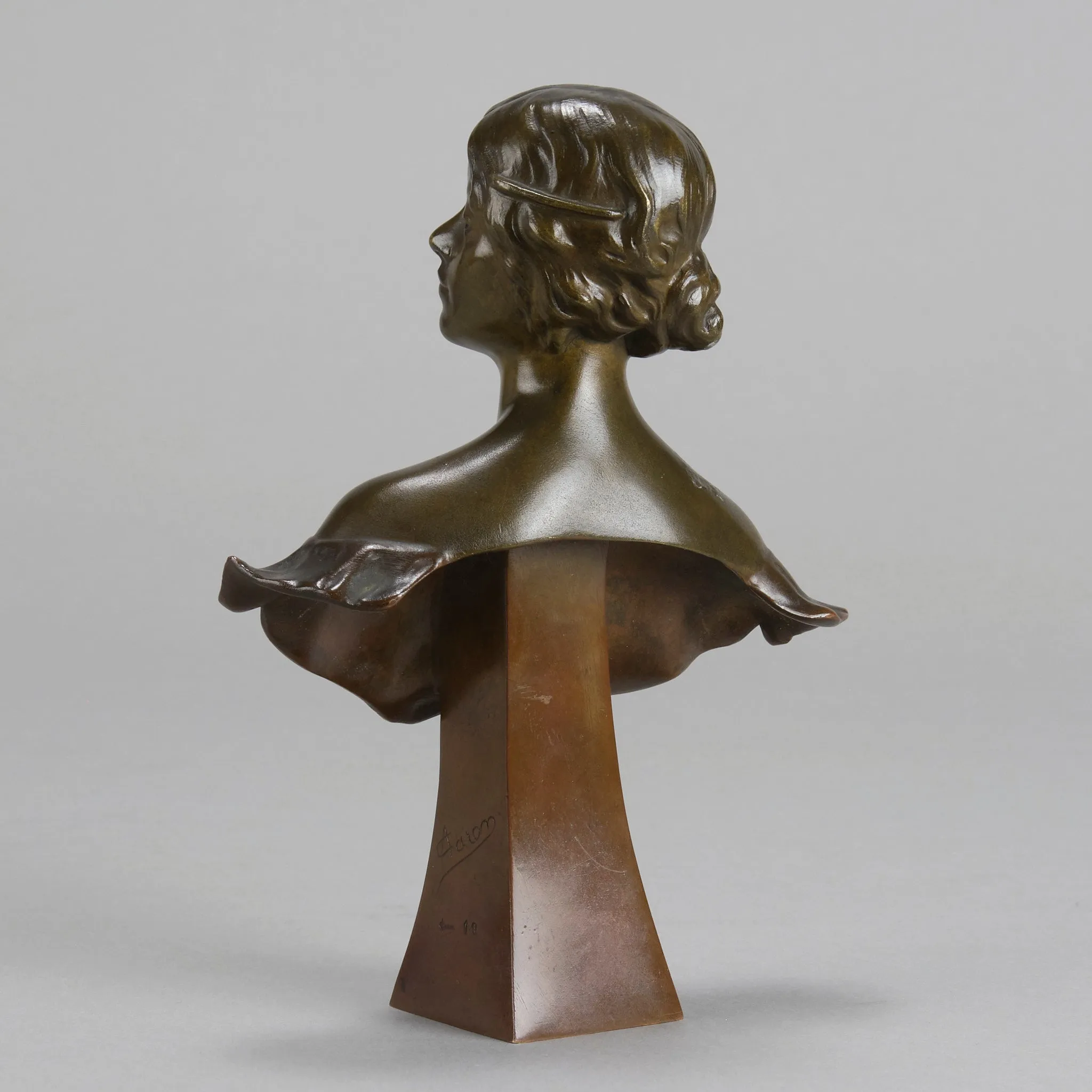 "Art Nouveau Bust" by Alexandre Caron
