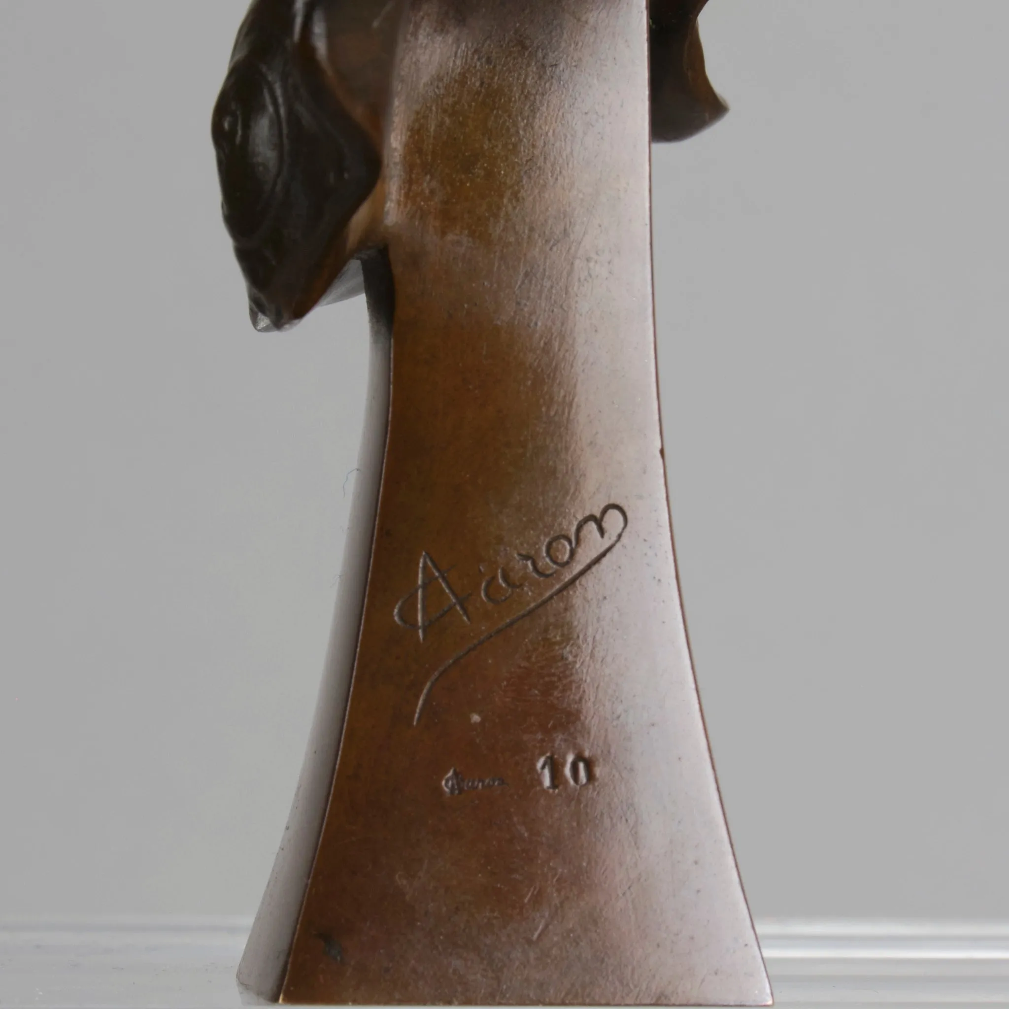 "Art Nouveau Bust" by Alexandre Caron