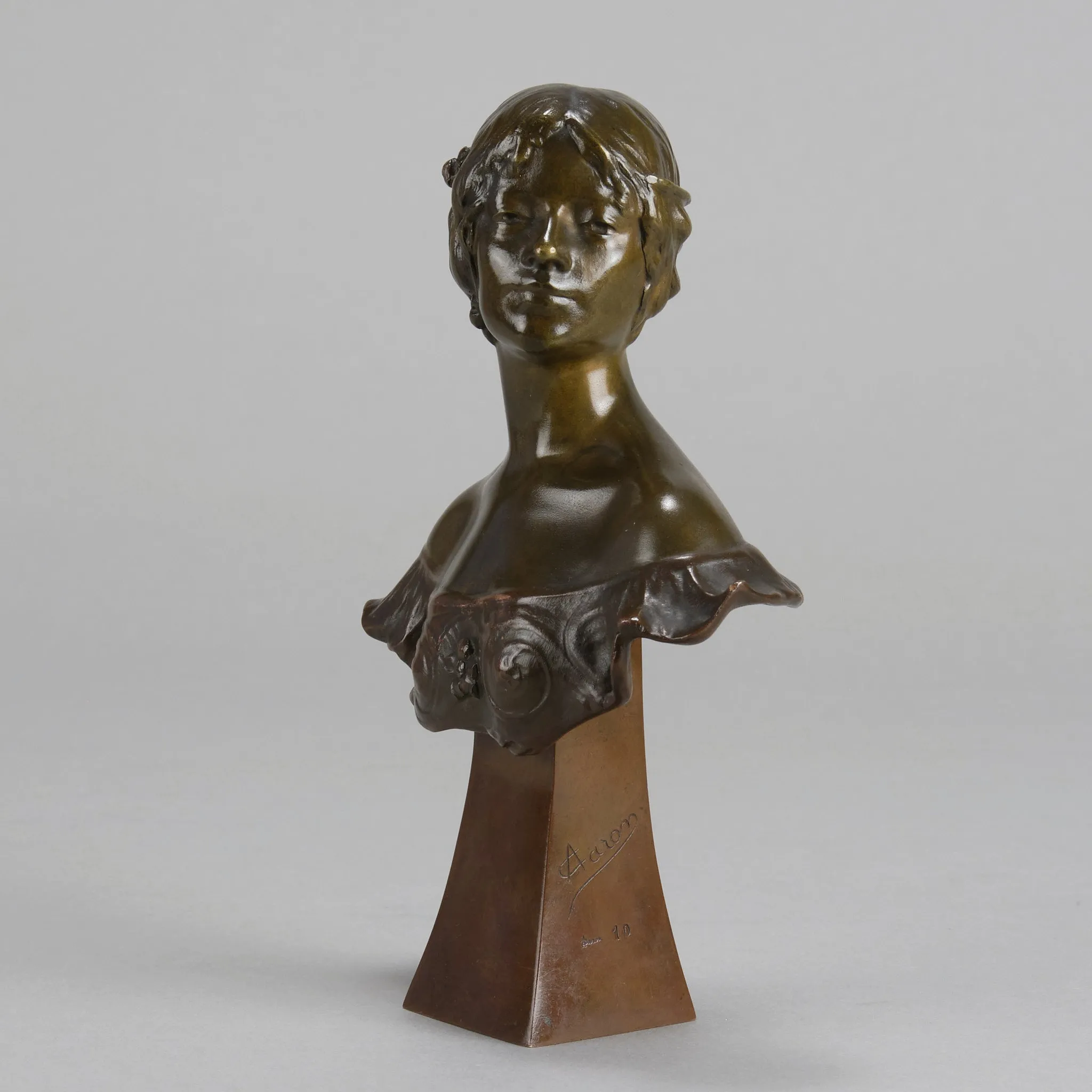 "Art Nouveau Bust" by Alexandre Caron