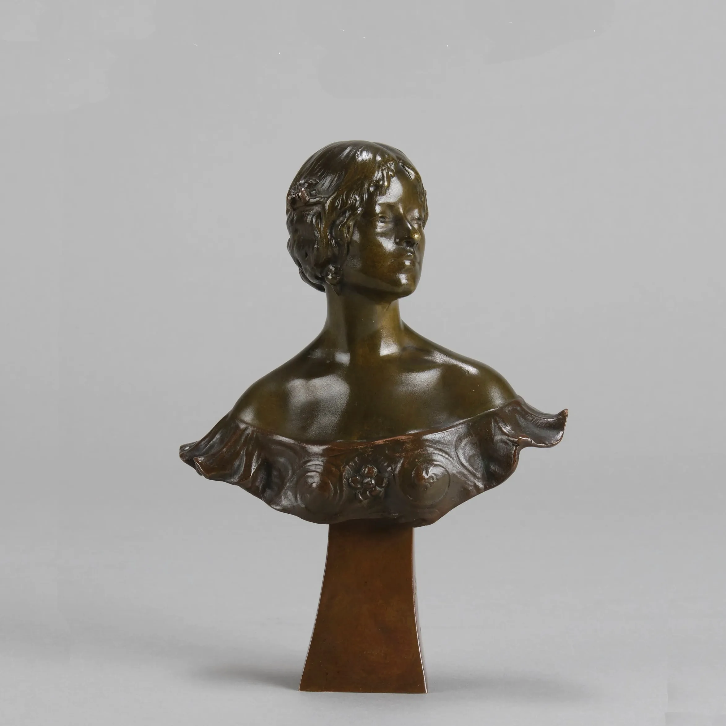 "Art Nouveau Bust" by Alexandre Caron
