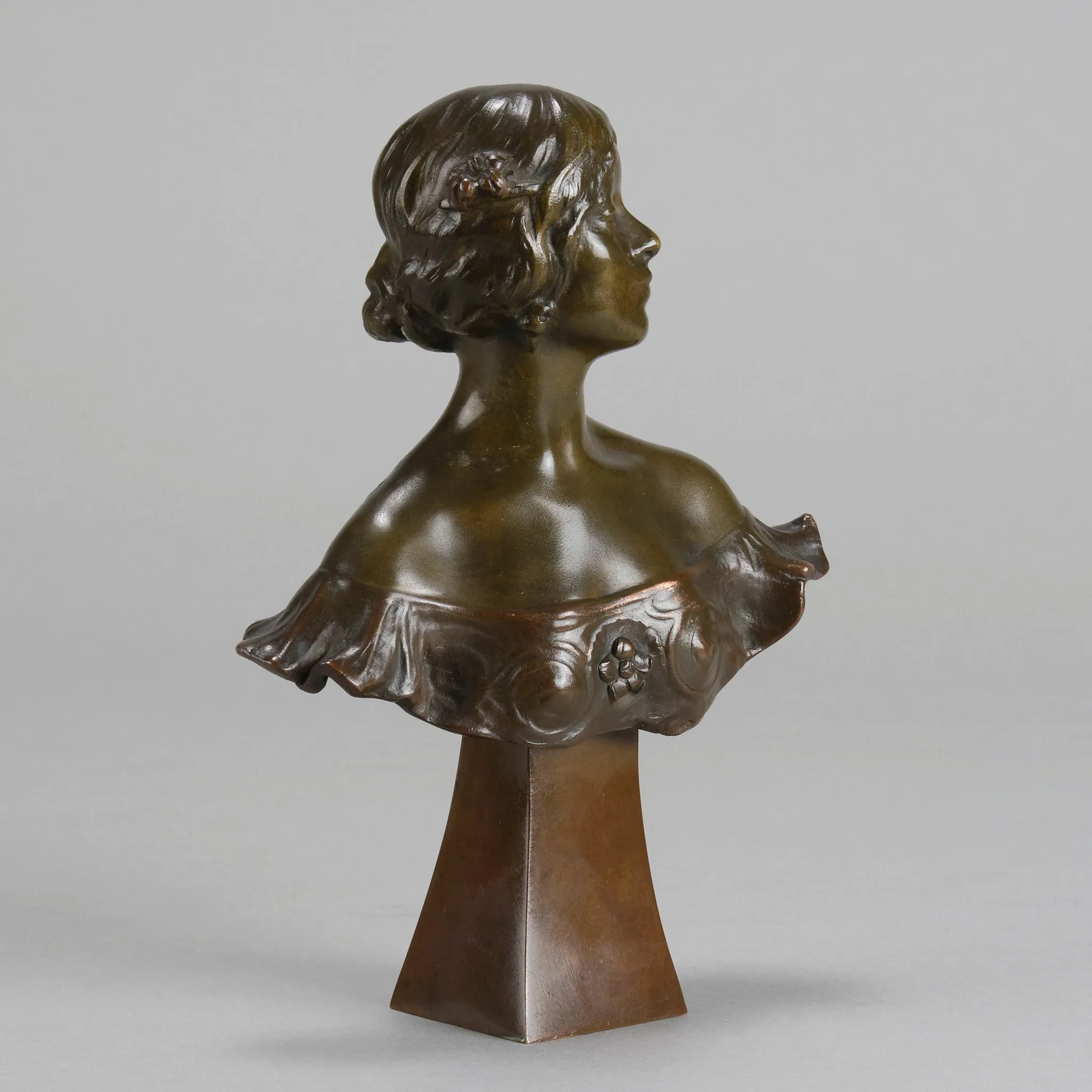 "Art Nouveau Bust" by Alexandre Caron