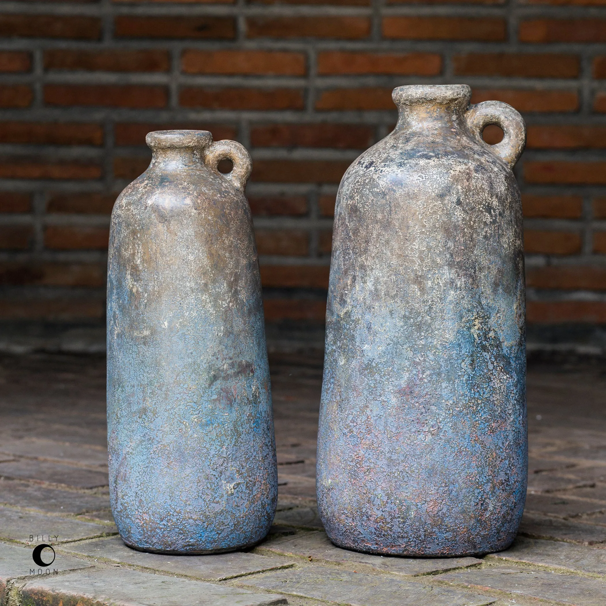 Ragini Terracotta Bottles, S/2