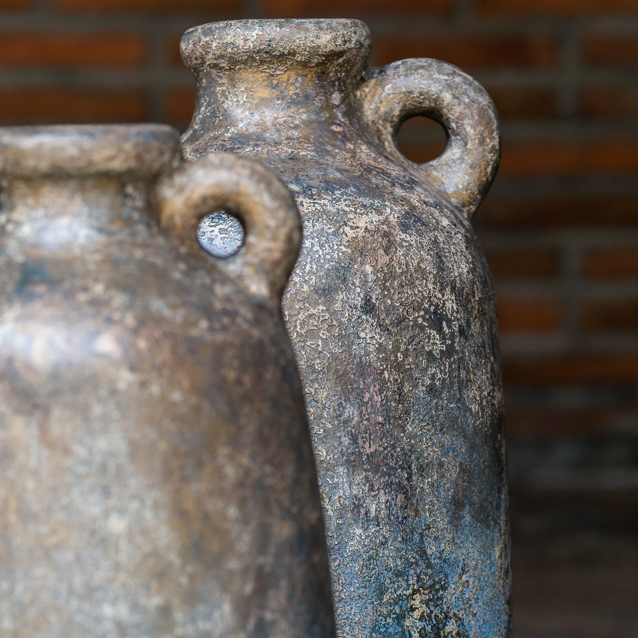 Ragini Terracotta Bottles, S/2