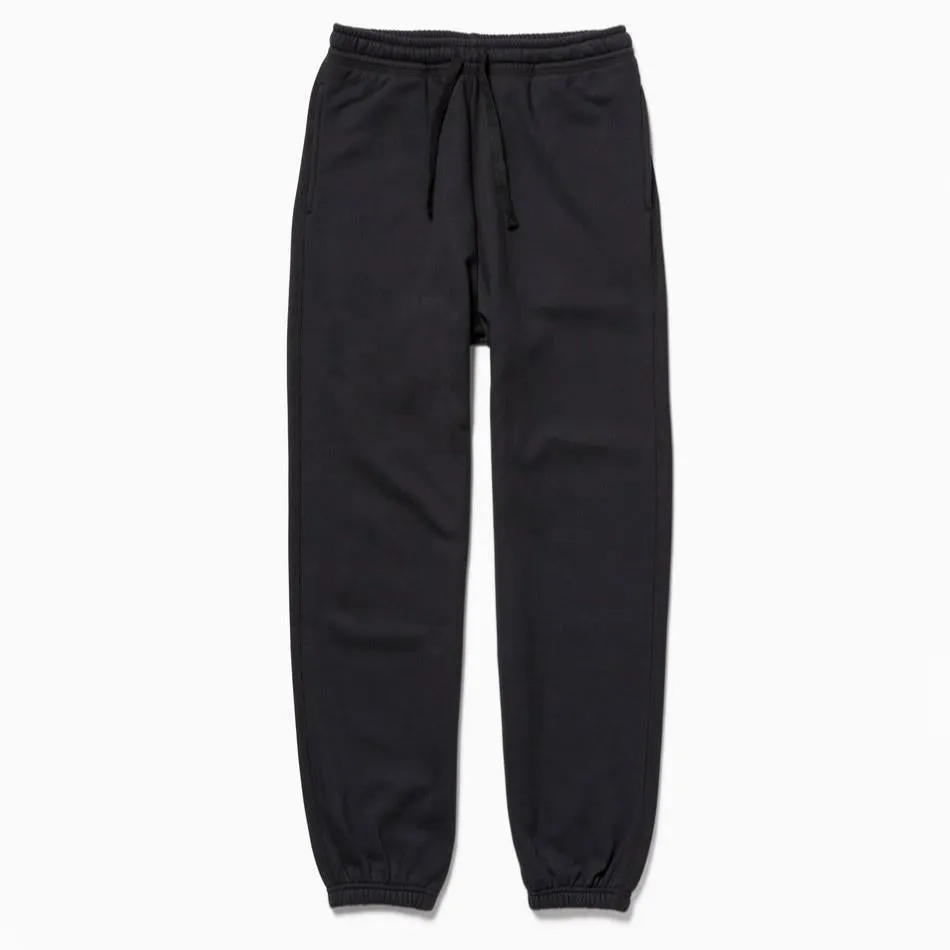 Recycled Fleece Sweatpants (Black)