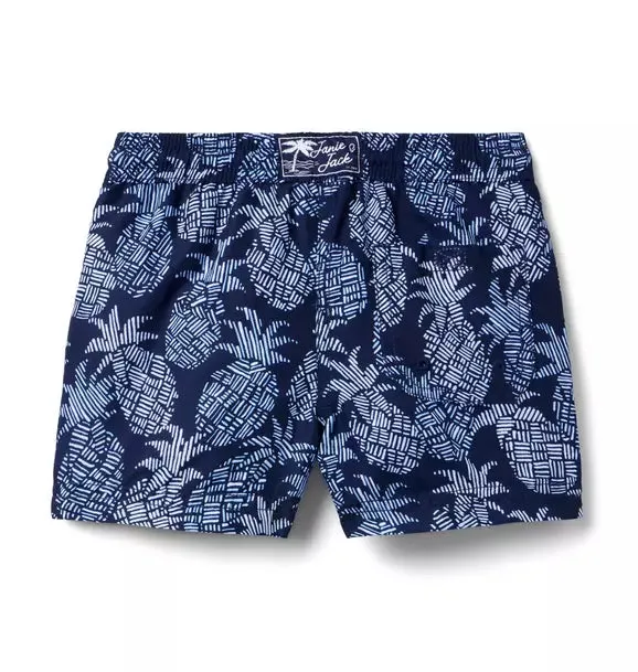 Recycled Pineapple Swim Trunk