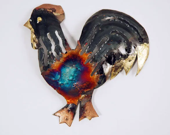 Recycled Tin Cockerel