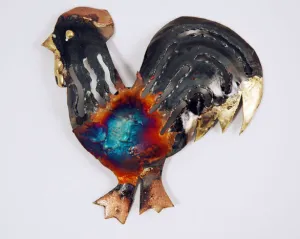 Recycled Tin Cockerel