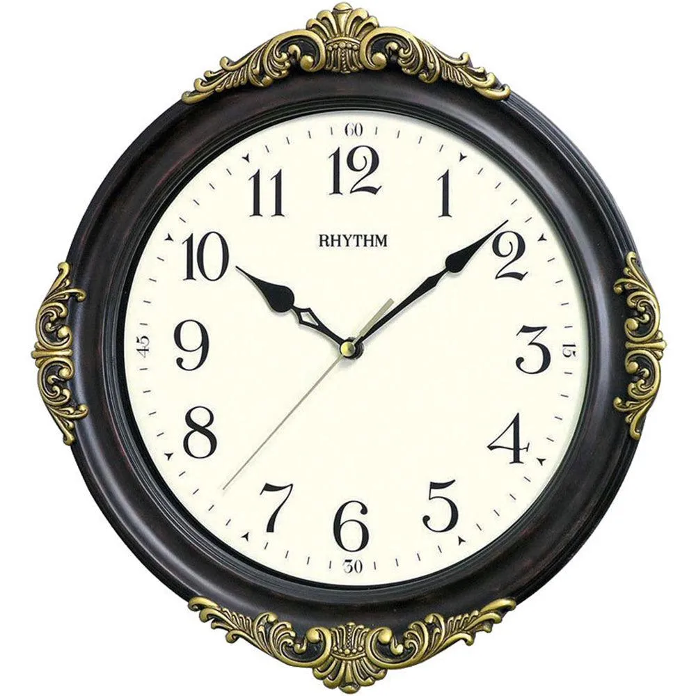 Rhythm Decorative Wall Clock CMG433NR06