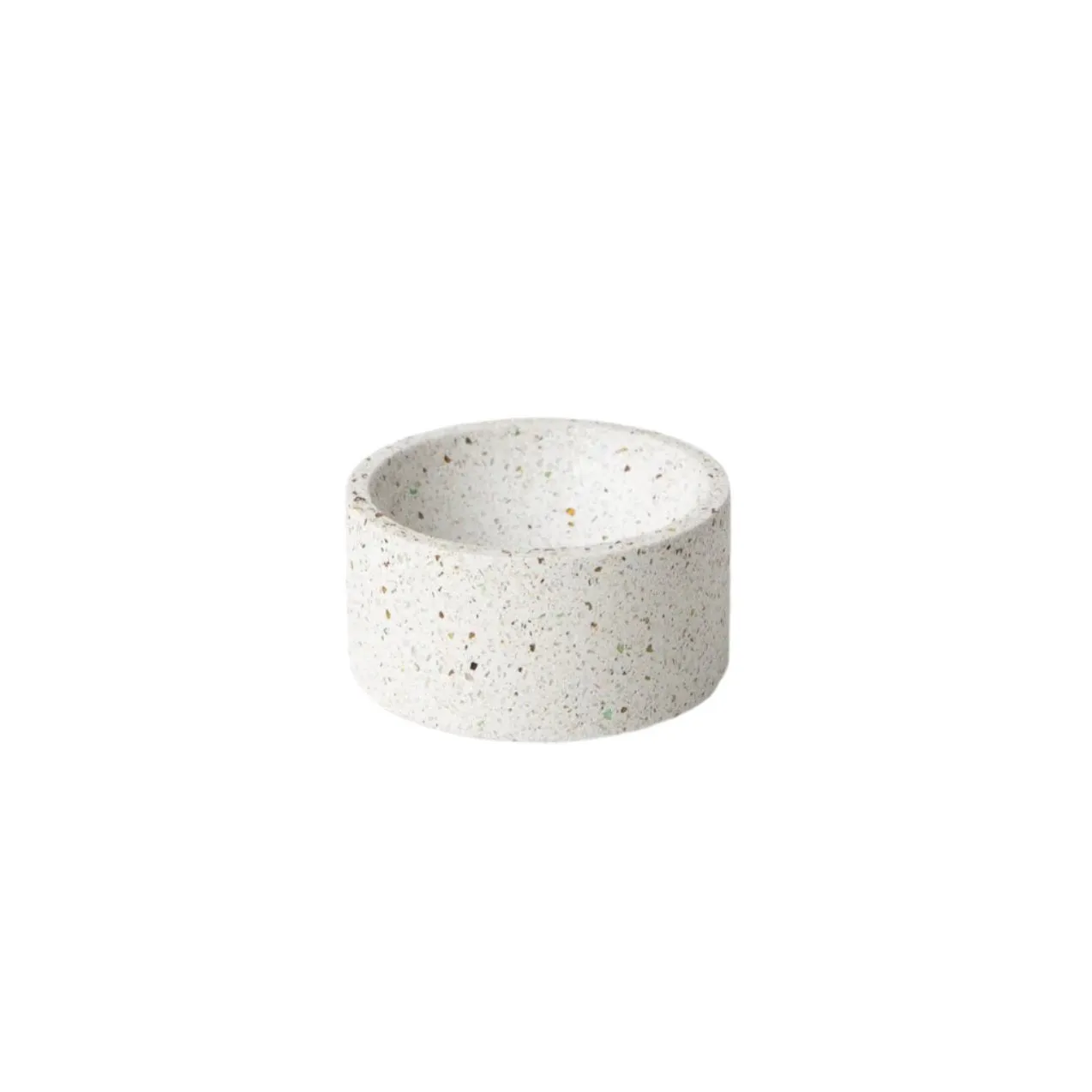 Round Incense Holder | White Terrazzo