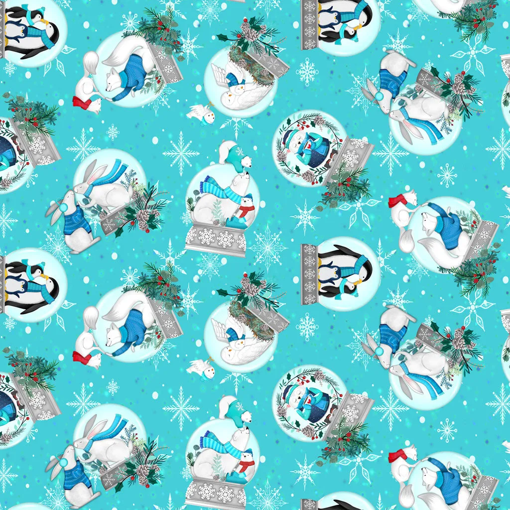 Snow Drift | 5-inch Charm Pack by Michael Zindell for Clothworks | 42pcs