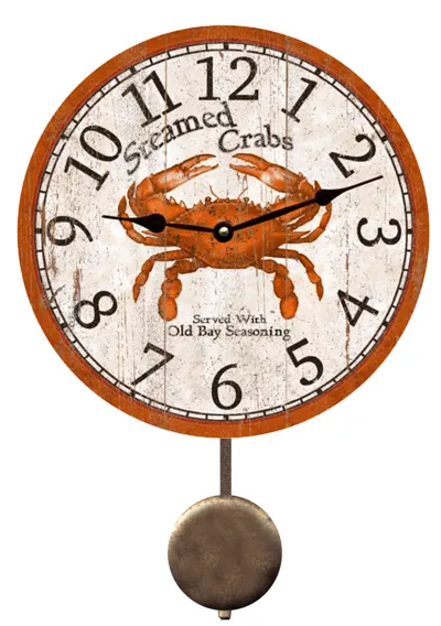 Steamed Crabs Clock- Crab Clock