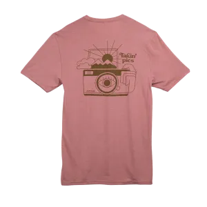Takin' Pics Tee - Vintage Rose